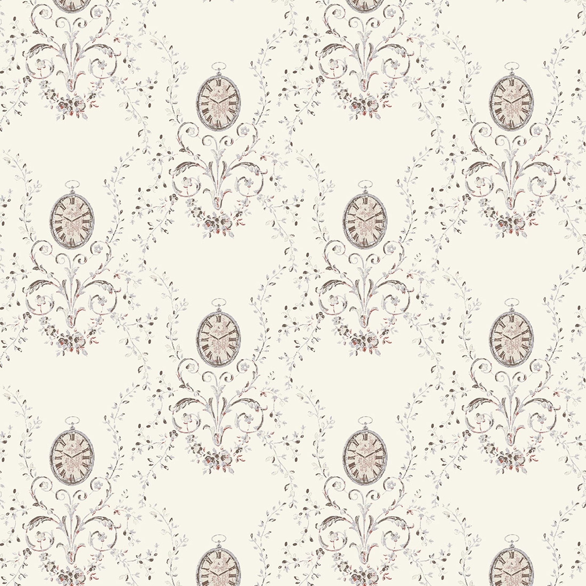 Tapetprov Fiona Heritage Belle époque Clock