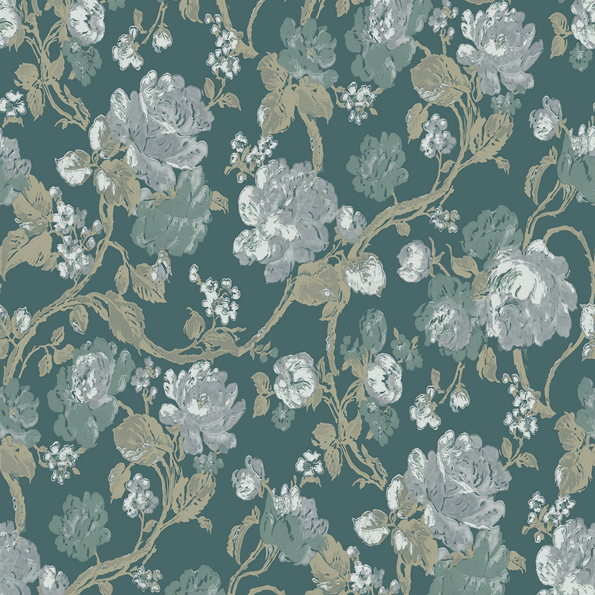 Tapetprov Fiona Heritage Impressionism