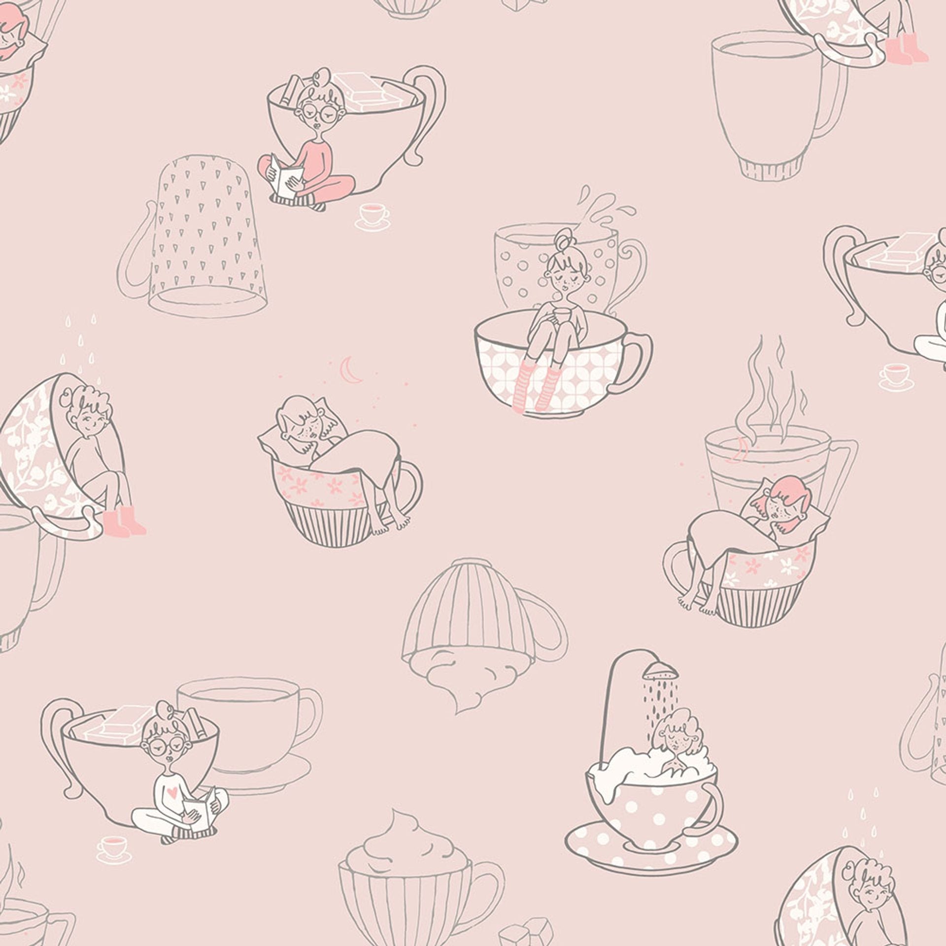 Tapetprov Fiona No Limits Teatime