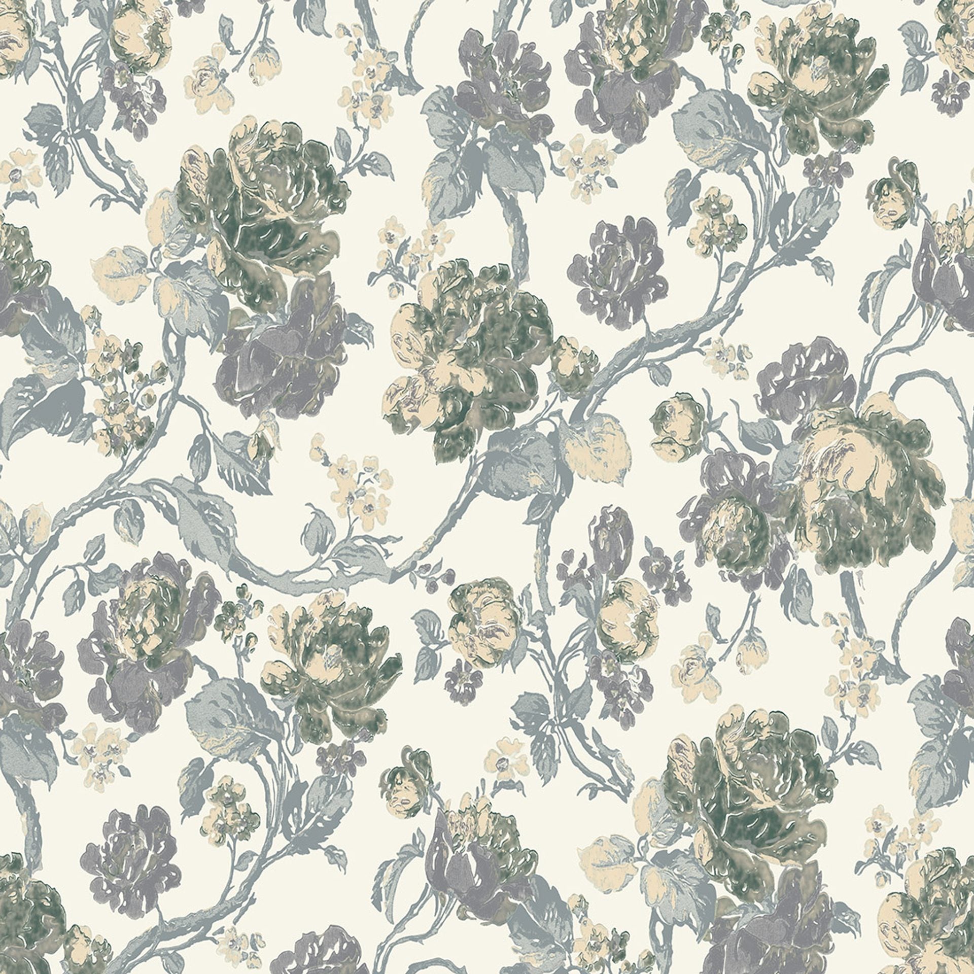 Tapetprov Fiona Heritage Impressionism