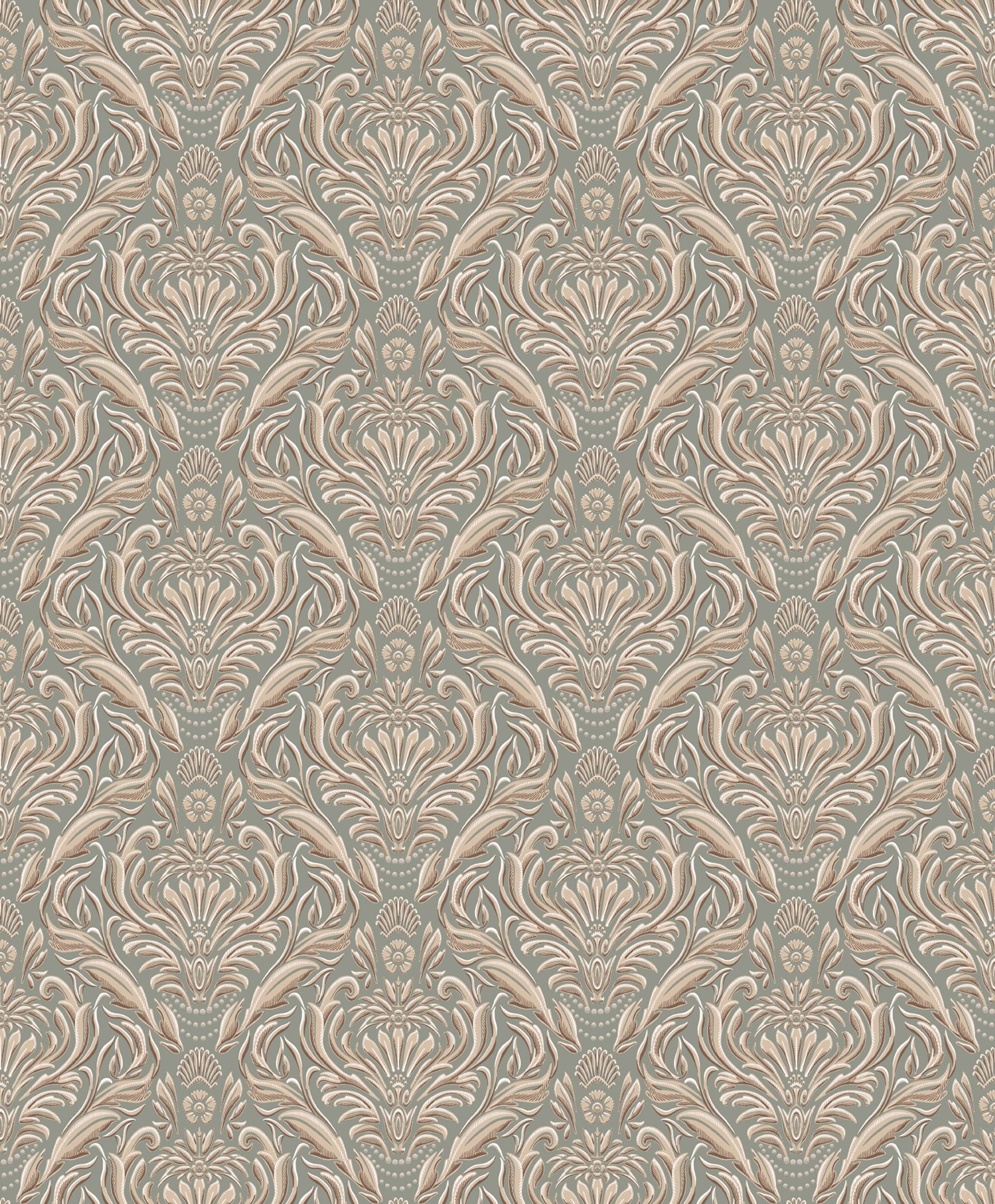 Tapetprov Fiona Fairy Tale Royal Medallion