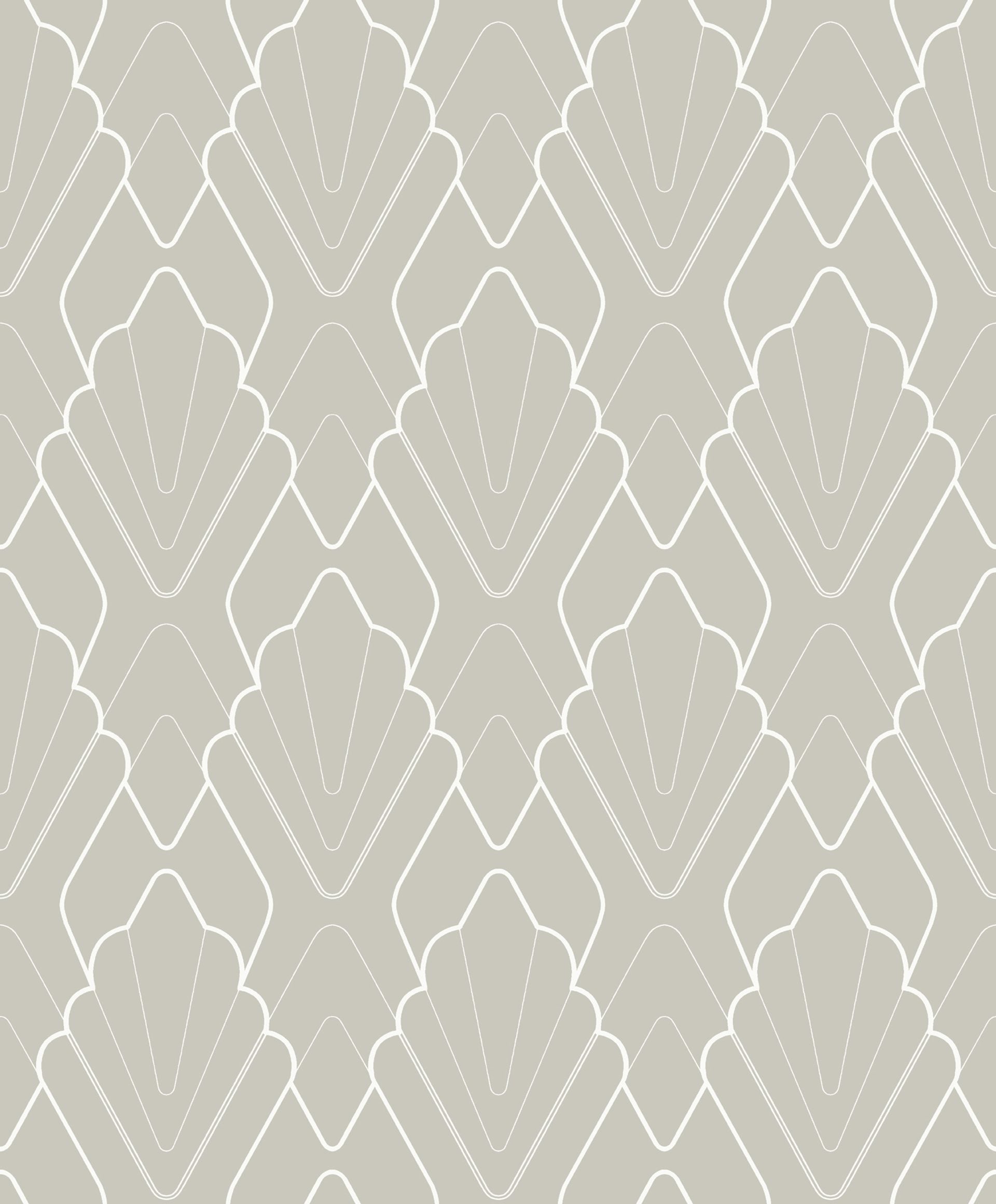 Tapetprov Fiona Fairy Tale Art Deco Style